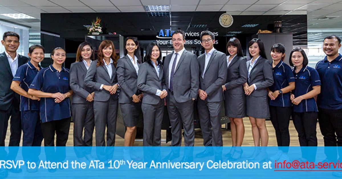 ATa Services celebrates 10th anniversary! | Franco-thaï Chamber of commerce
