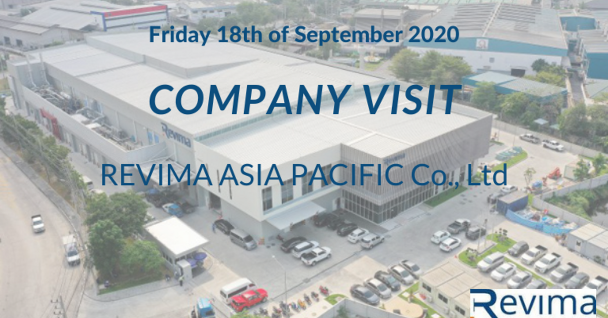 Company Visit At Revima Asia Pacific Co Ltd Franco Thai Chamber Of Commerce